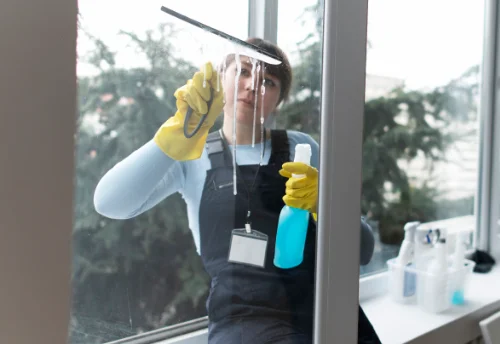 Nettoyage de vitres intérieures et extérieures à Nessa